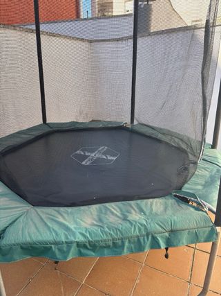 Colchoneta elástica con red de seguridad Decathlon