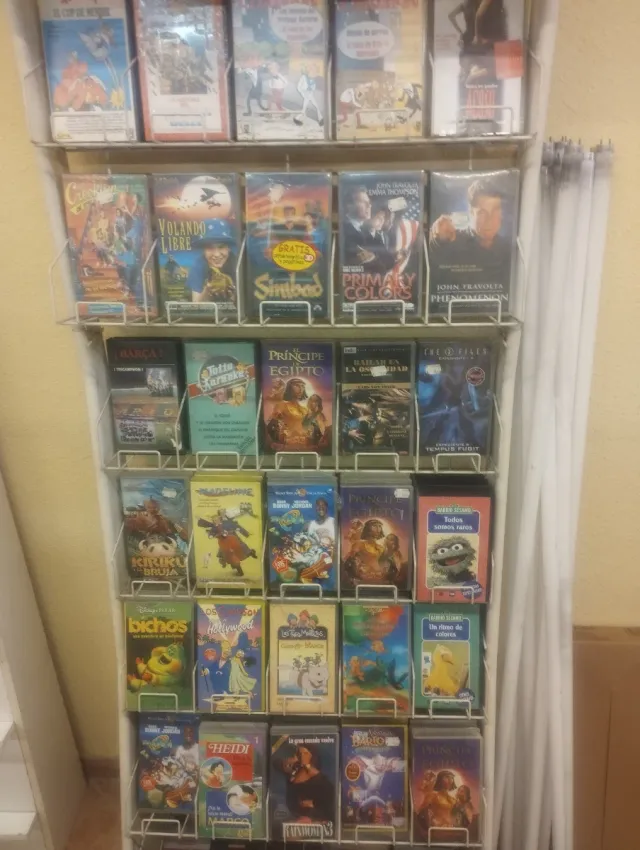 Lote de 15 películas VHS