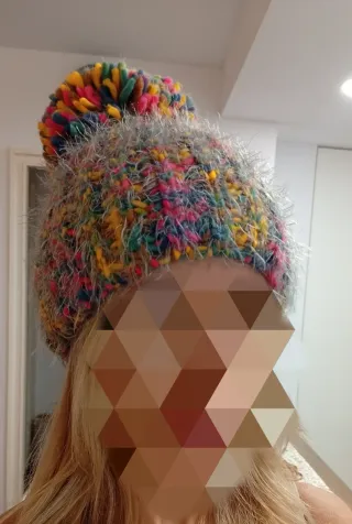 Gorro lana multicolor Pull & Bear