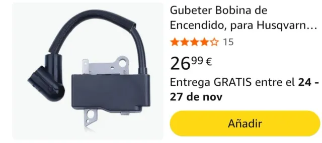 Bobina de ignição Gubeter para Husqvarna