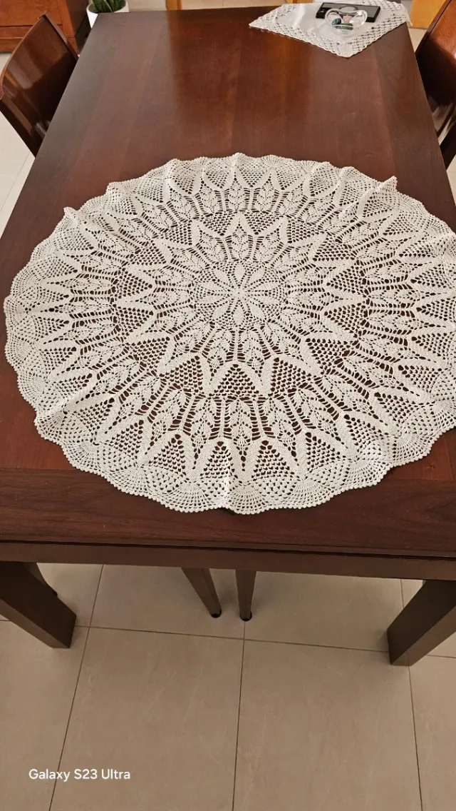 Tapetes de ganchillo hechos a mano