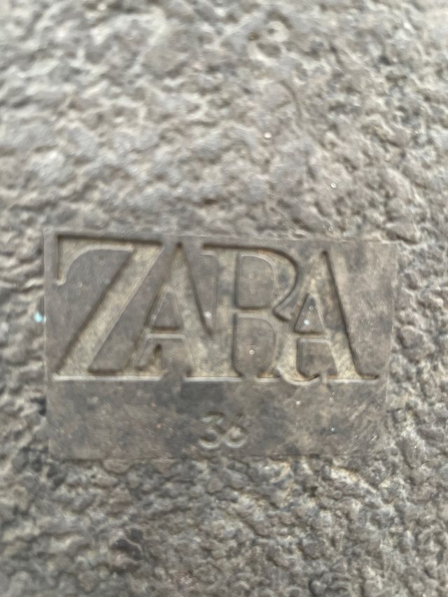 Botas Zara Piel Negra