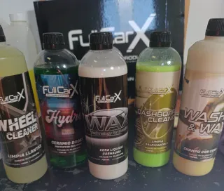 Lote nuevo para limpieza de vehículos