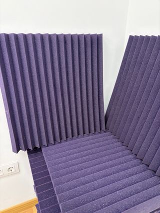 Paneles Acústicos Morados 20pcs (Estudio/Oficina)