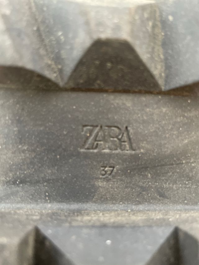 Zapatos Zara Piel Negros