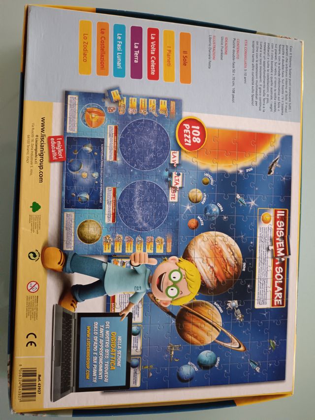 Puzzle Il Sistema Solare Lisciani 5-10 anni