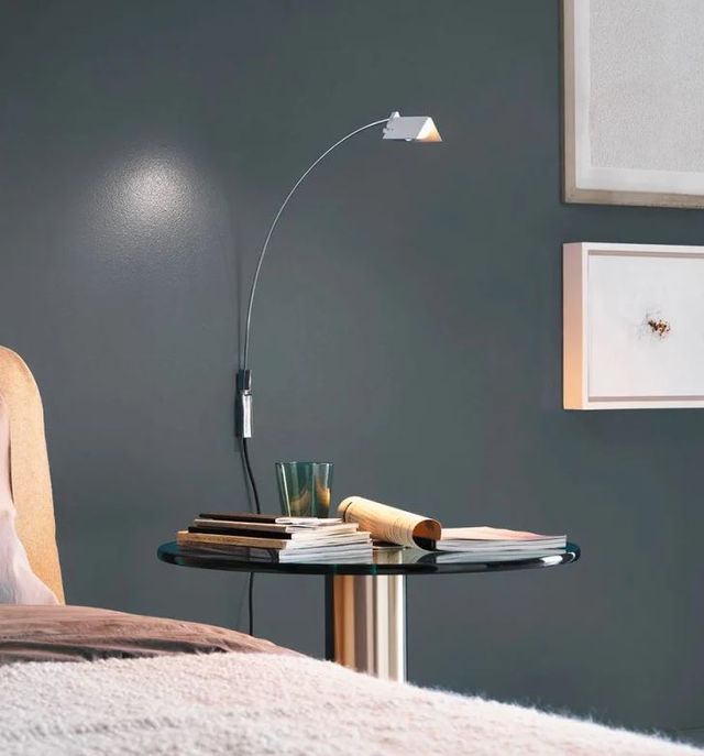 Lámpara Fontana Arte Falena Plata/Transparente