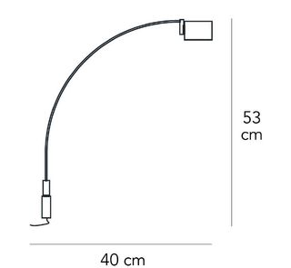 Fontana Arte Falena Lampada Argento/Trasparente