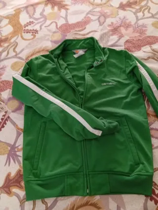 Sudadera Carhartt Cremallera Verde