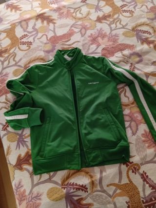 Sudadera Carhartt Cremallera Verde