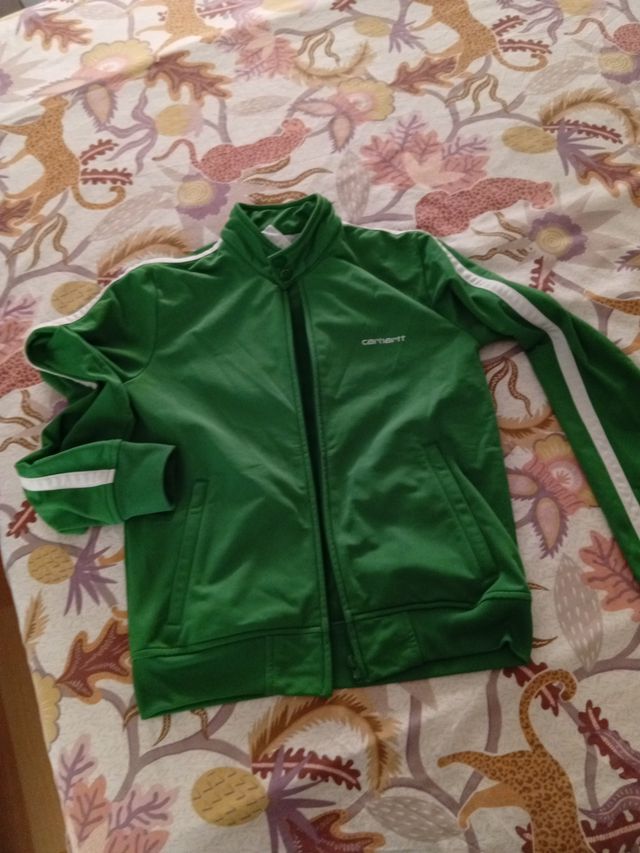 Sudadera Carhartt Cremallera Verde