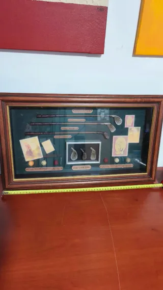 Cuadro 3D Colección Golf Antiguo