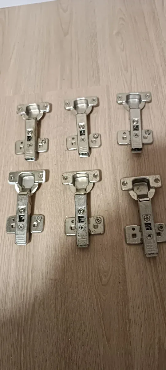 6 Bisagras para Muebles