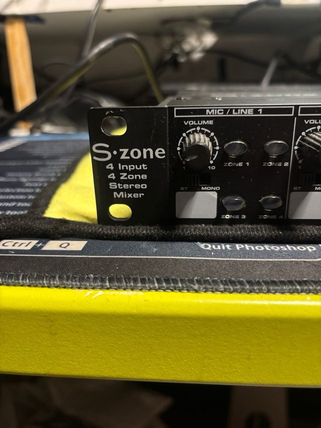 Samson S-zone Mezclador 4 Canales / 4 Zonas