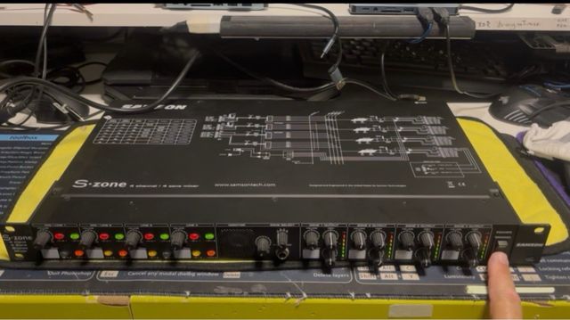 Samson S-zone Mezclador 4 Canales / 4 Zonas