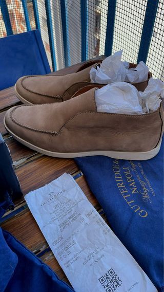 Mocassini scamosciati uomo Gutteridge marrone