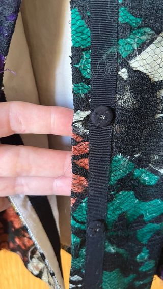 BGN Chaqueta Encaje Multicolor