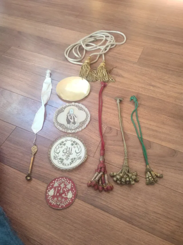 Lote artículos religiosos