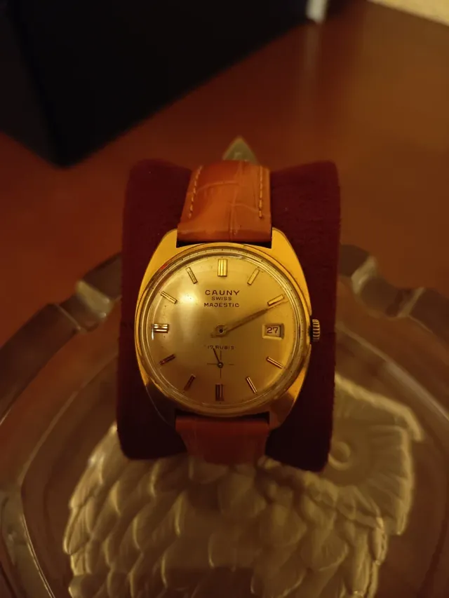 Reloj Cauny Majestic 17 Rubis Oro