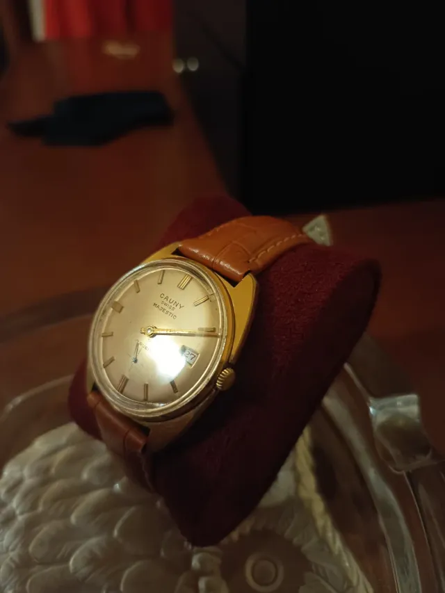 Reloj Cauny Majestic 17 Rubis Oro