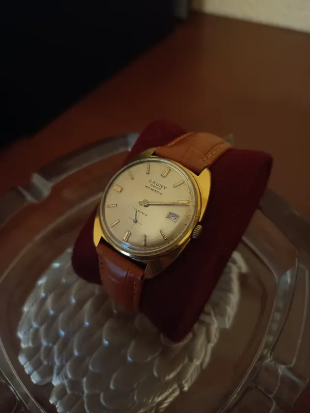 Reloj Cauny Majestic 17 Rubis Oro