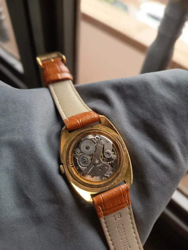 Reloj Cauny Majestic 17 Rubis Oro