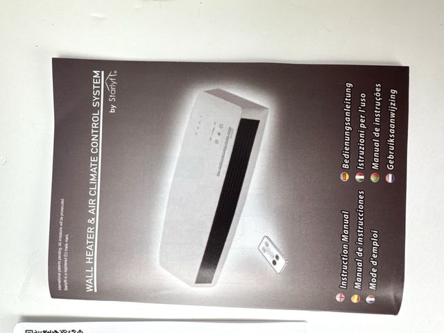 calefacción Climatizador de pared nuevo