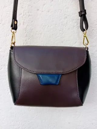 Bolso Gianni Chiarini Negro y Marrón