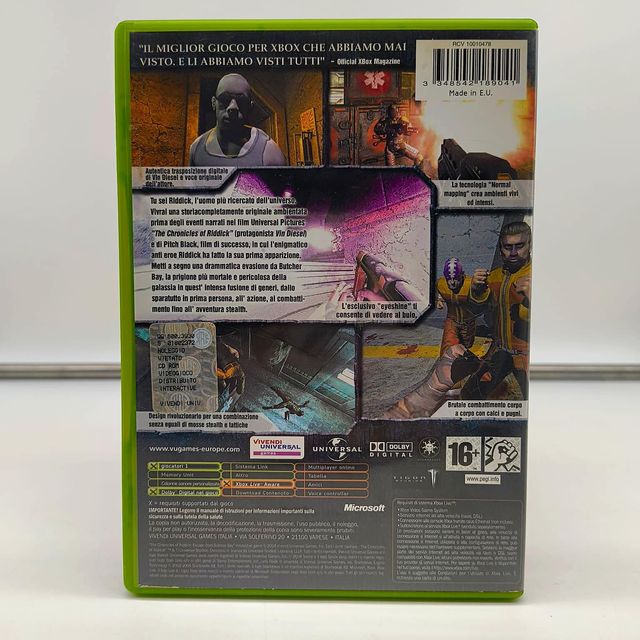 Riddick - Microsoft Xbox - Ed. Italiana