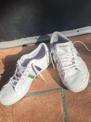 Zapatillas Lacoste Blancas Talla 42