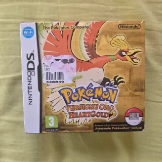 Pokémon HeartGold DS + Pokéwalker Completo