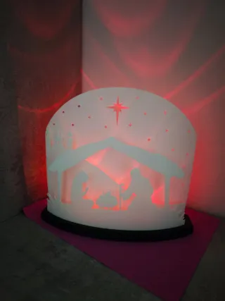 Natività Luminosa Decorativa