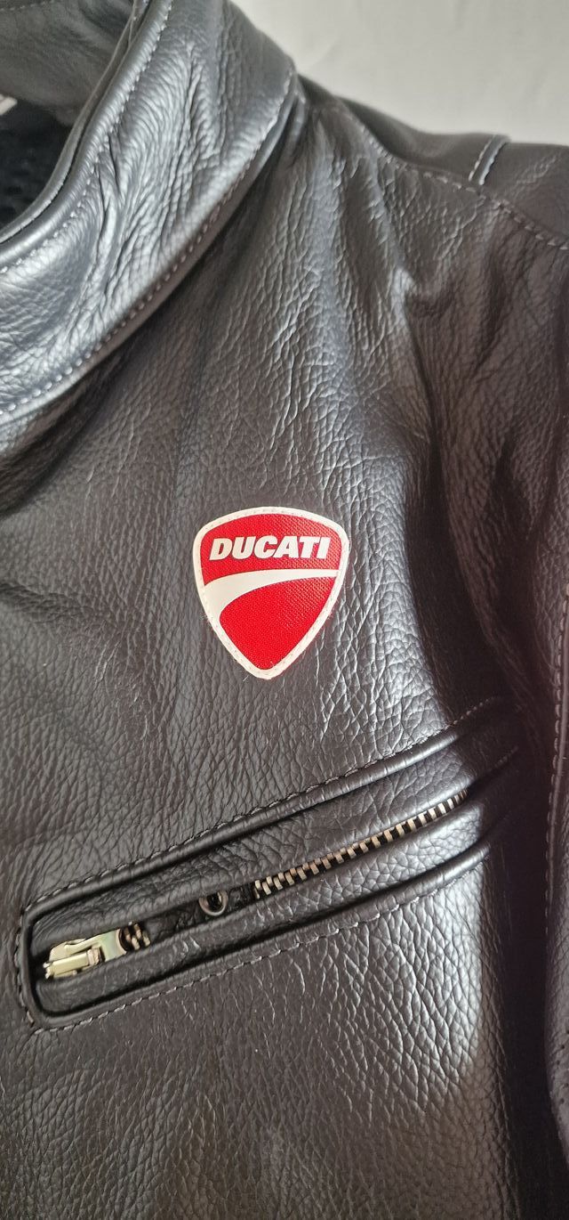 Chaqueta Cuero Ducati Dainese Moto