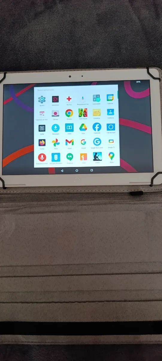 Tablet Acuaris M Gris/Blanco