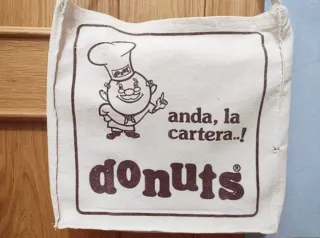 ANTIGUA BOLSA DONUTS PROMOCIÓN PANRICO AÑOS 80