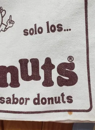 ANTIGUA BOLSA DONUTS PROMOCIÓN PANRICO AÑOS 80