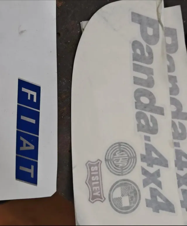 Adesivi panda sisley 4x4