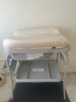 Cambiador bebé gris Chicco