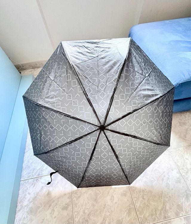 Ombrello portatile ALV by Alviero Martini nero