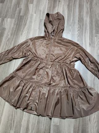 Gabardina fina corta