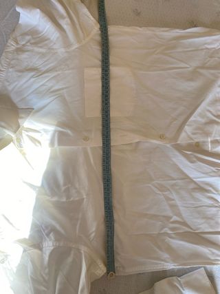 Camicia uomo Benetton bianca taglia L.