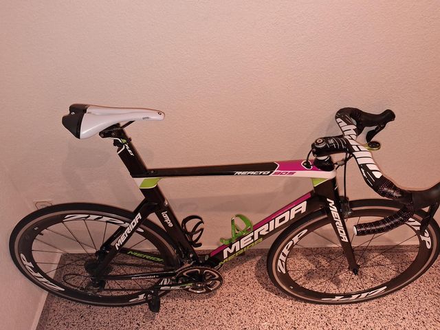 Bicicleta Merida Reacto Lampre 2014