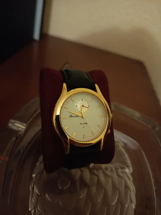 Reloj Thermidor Alarma Dorado