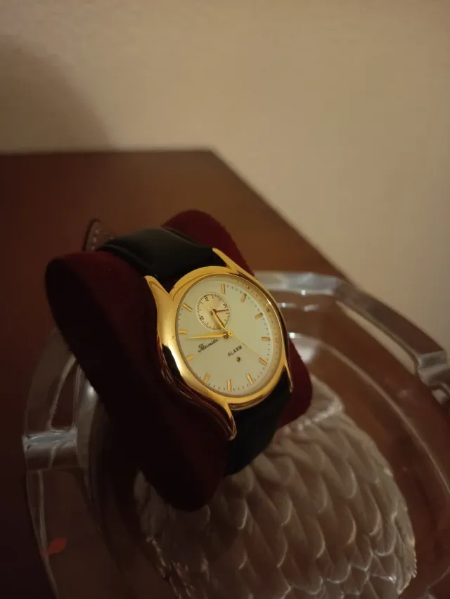 Reloj Thermidor Alarma Dorado