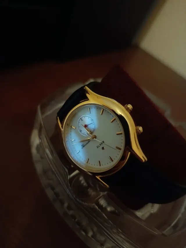 Reloj Thermidor Alarma Dorado