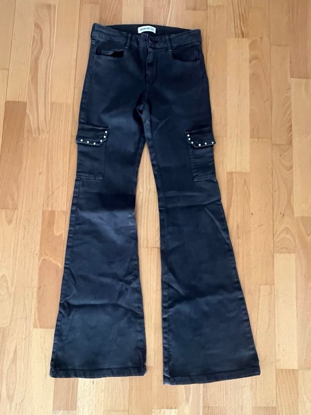 Pantalón cargo gris Brownie