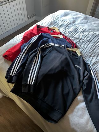 Lote 3 Sudaderas Adidas