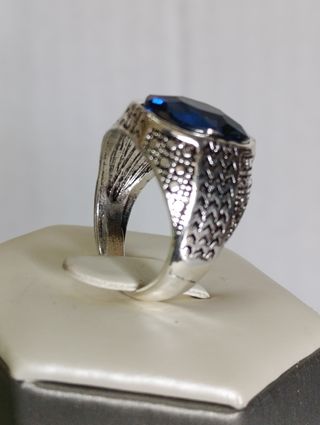 ANILLO - SELLO / UNISEX / LABRADO / CON PLATA 