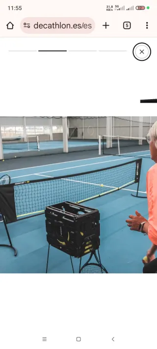 Red de tenis Artengo portàtil  3mx 80 cm alto