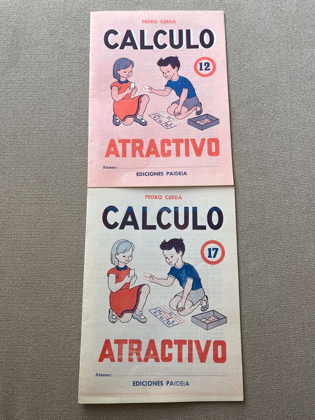 Cálculo atractivo. Cuadernos cálculo Pedro Cerdá